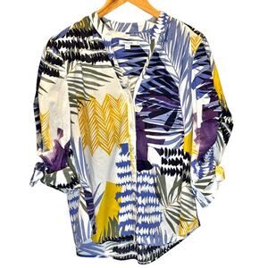 Chico's Multicolor Patterned Blouse